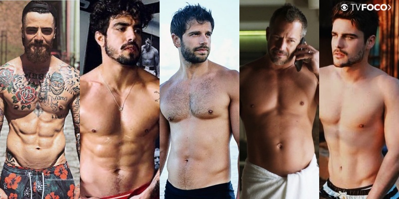 Felipe Titto, Caio Castro, Duda Nagle, Malvino Salvador, Guilherme Leicam são atores de A Dona do Pedaço da Globo