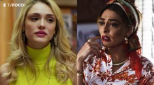 Isabelle Drummond está a frente de Verão 90 e Juliana Paes é protagonista de A Dona do Pedaço ambas novelas da Globo (Foto: Montagem/TV Foco)