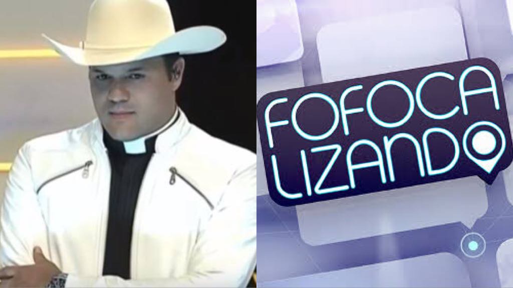 Padre Alessandro Campos é duramente criticado pelos apresentadores do Fofocalizando (Montagem: TV Foco)