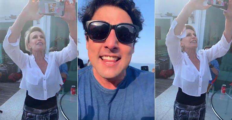 Ana Maria Braga promove super festa em sua cobertura, e convida estrelas da Globo (imagem: Instagram)