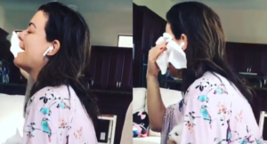 Ana Paula Valadão é flagrada chorando desesperadamente (Foto: Reprodução)