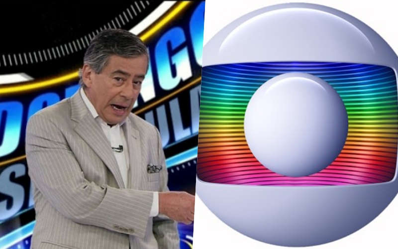 Chico Pinheiro da Globo quebra protocolo e apresentador faz homenagem ao vivo para Paulo Henrique Amorim, da Record Foto: Reprodução