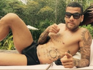O jogador da seleção Daniel Alves (Reprodução)