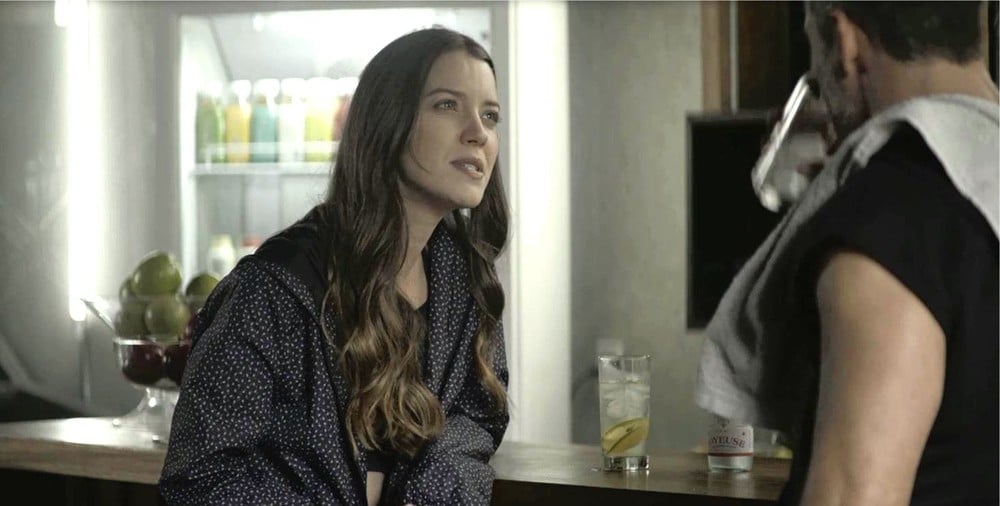 Fabiana e Agno em cena da novela A Dona do Pedaço (Foto: Reprodução)