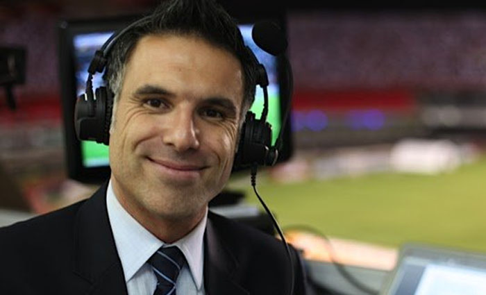 O narrador Marco de Vargas surpreendeu ao narrar um jogo no FoxSports (Foto: Divulgação)