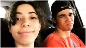 Ator Cameron Boyce e sua irmã Maya Boyce (Foto: Reprodução)