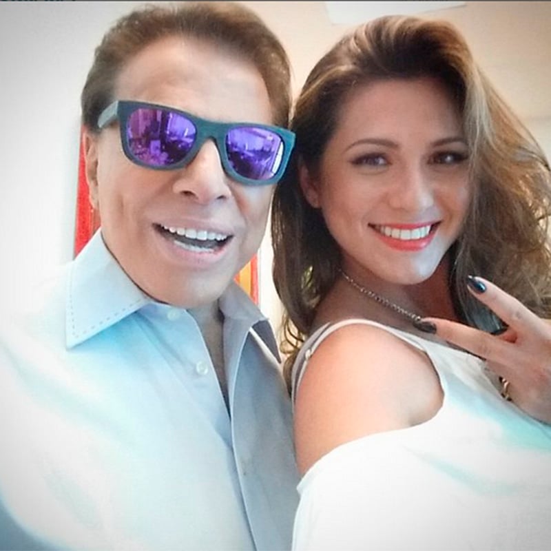 Silvio Santos com óculos de funkeiro (Foto: Reprodução)