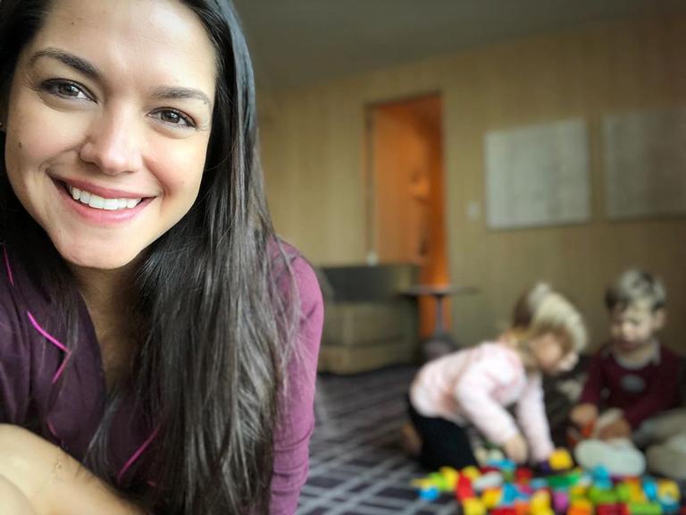 Foto tirada por Thais Fersoza após a revolta dos filhos (Foto: Reprodução/ Instagram)