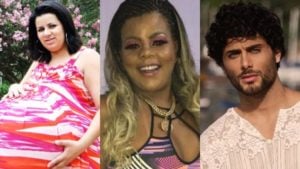 Grávida de Taubaté, Tati Quebra-Barraco e Jesus Luz (Foto: Montagem/TV Foco)