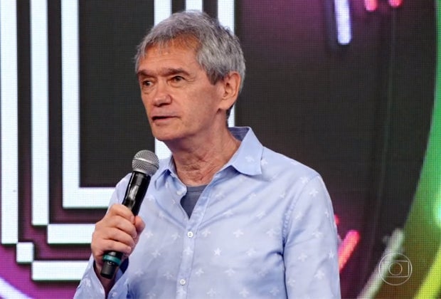 O apresentador Serginho Groisman respondeu Marco Luque no Altas Horas (Foto: Reprodução)