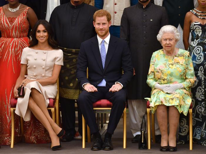 Rainha Elizabeth proibe Meghan Markle e príncipe Harry de morarem no palácio(Foto: Reprodução)