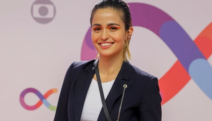 Nanda Costa na inauguração dos novos estúdios da Globo; atriz está no elenco da novela Amor de Mãe (Foto: Globo/Victor Pollak)