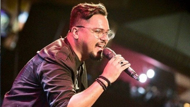 O vocalista Bruno Cardoso do grupo Sorriso Maroto (imagem: Instagram)