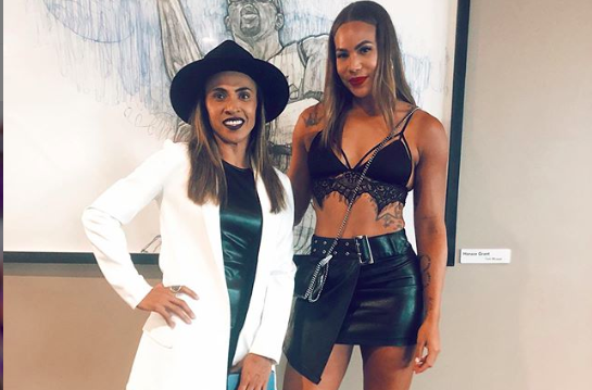 Marta Silva e a namorada. Foto: Reprodução/Instagram