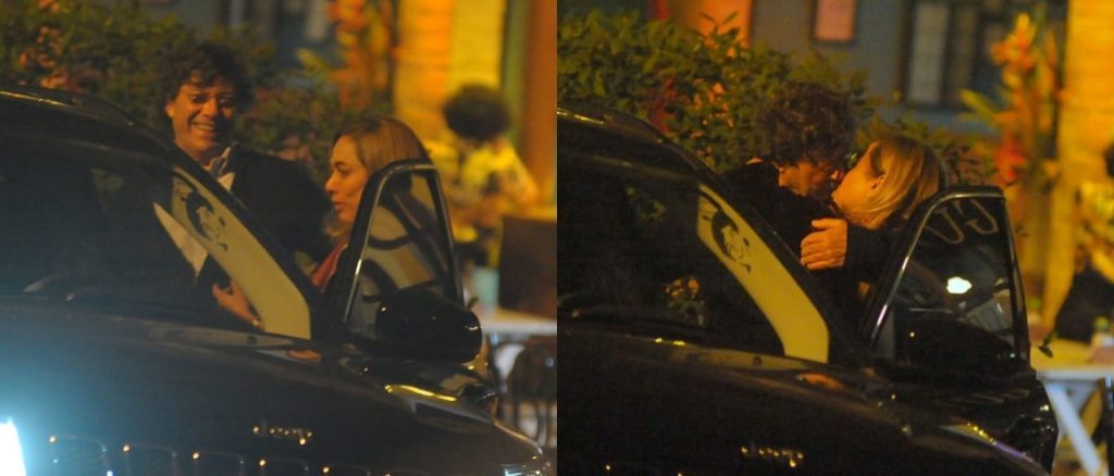 Cissa Guimarães com o namorado aos beijos no meio da rua (Foto: AGNews) Cissa Guimarães com o namorado aos beijos no meio da rua (Foto: AGNews)