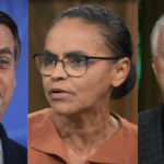 Marina Silva detonou Jair Bolsonaro no programa de Pedro Bial na Globo (Foto: Montagem/TV Foco)