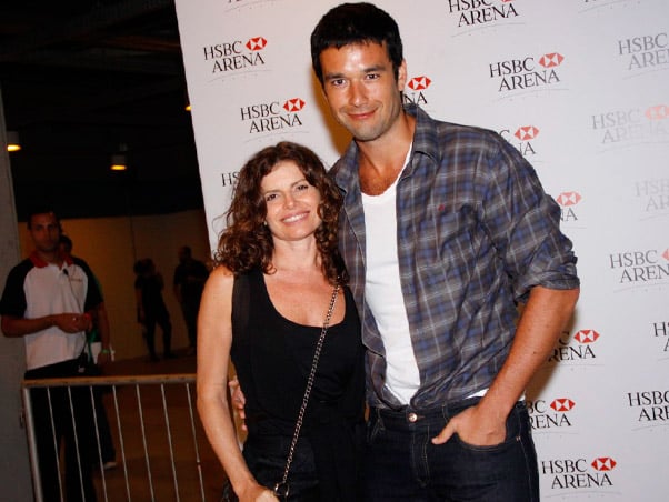 O ex-casal da Globo, Débora Bloch e Sérgio Marone (Foto: Divulgação)