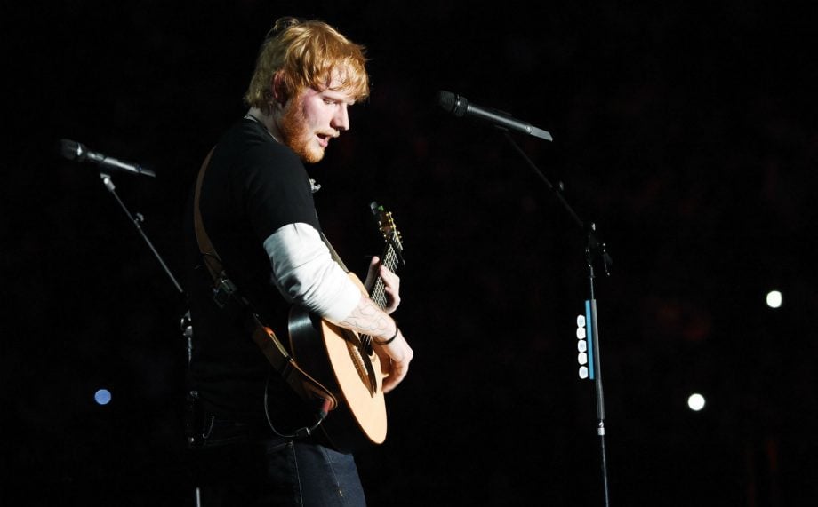 O cantor Ed Sheeran anunciou uma pausa em sua carreira (Foto: Reprodução)
