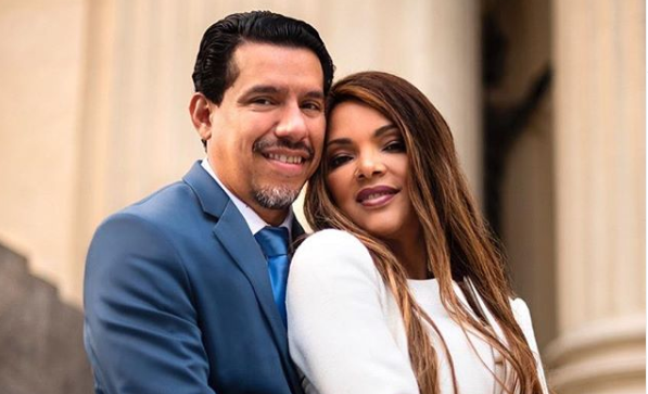 A deputada federal e o seu esposo, Pastor Anderson do Carmo que foi brutalmente assassinado em junho (Reprodução: Instagram)