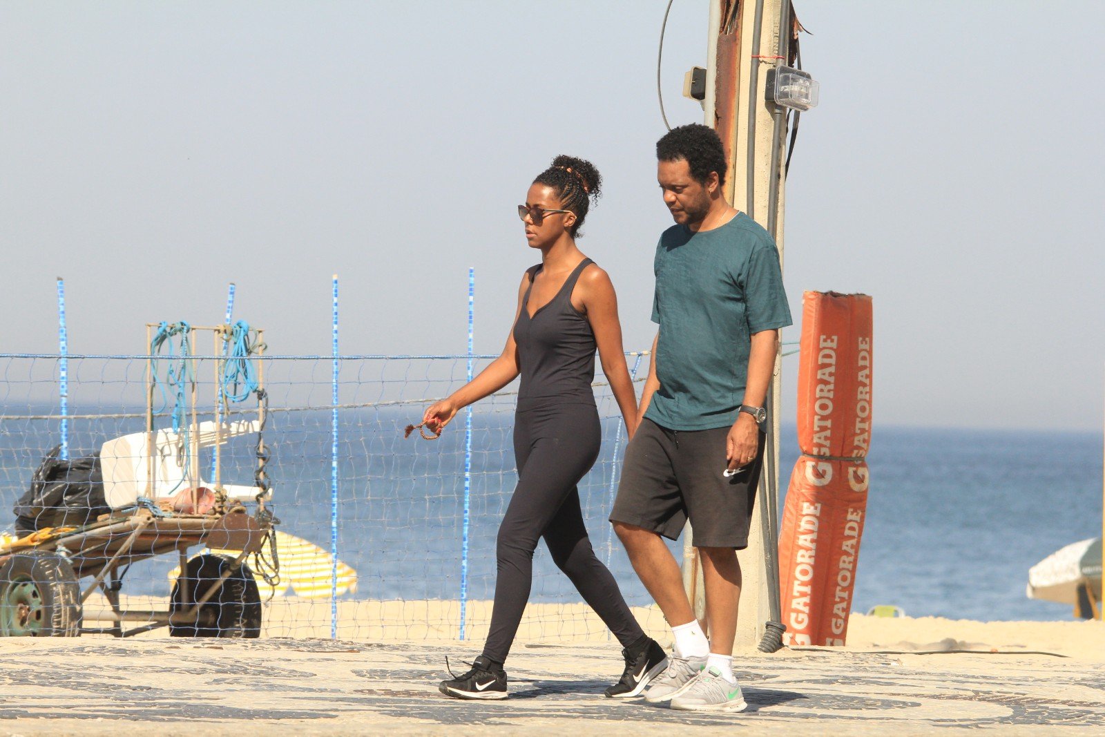 Maju Coutinho e Agostinho Paulo Moura (Foto: AgNews/JC Pereira)