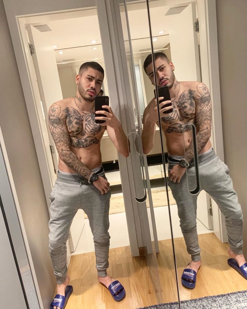 Kevinho mostrou todo o seu volume aos fãs (Foto: Reprodução/Instagram)