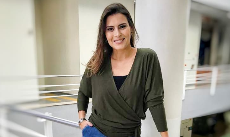 Apresentadora do quadro do Encontro com Fátima, Bernardes Michelle Loreto (Foto: Reprodução/Instagram)