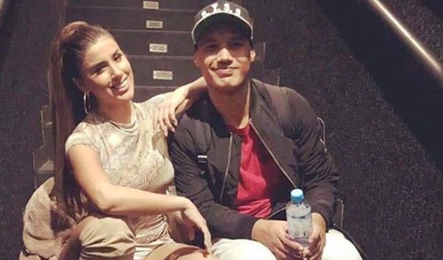 Yahaira Plasencia ao lado do músico Jesús López, que morreu em acidente (Foto: Divulgação)