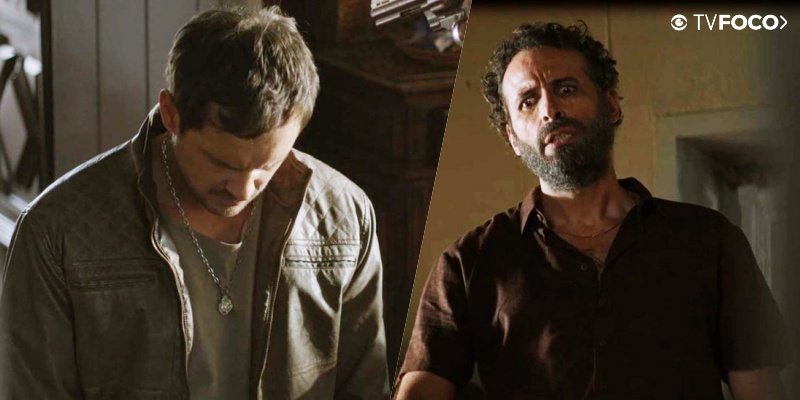 Adão (Cesar Ferreiro) e Chiclete (Sergio Guizé) terão embate na novela A Dona do Pedaço da Globo