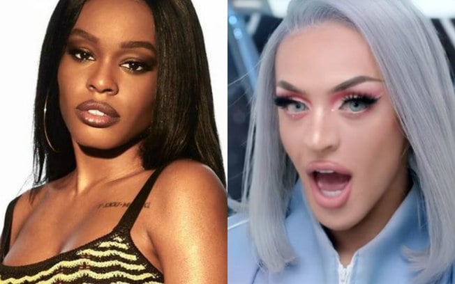 A rapper americana Azealia Banks ofende a cantora Pabllo Vittar e não pede desculpas (Foto: Reprodução)