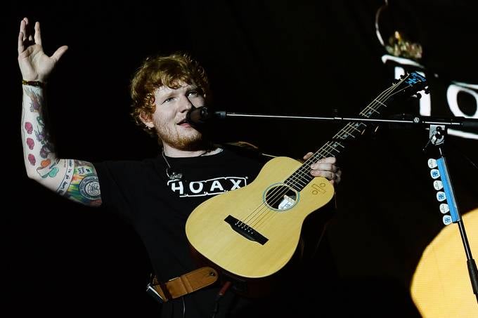 O cantor Ed Sheeran está sendo acusado de plágio (Foto: Reprodução)