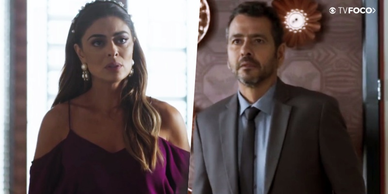 Amadeu visita Maria da Paz na cadeia em A Dona do Pedaço da Globo