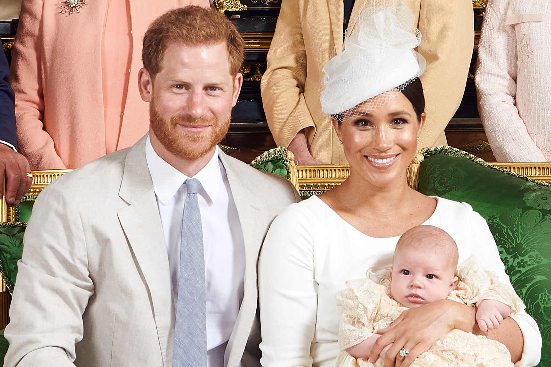 Príncipe Harry, Meghan Markle e Archie (Foto: Reprodução)