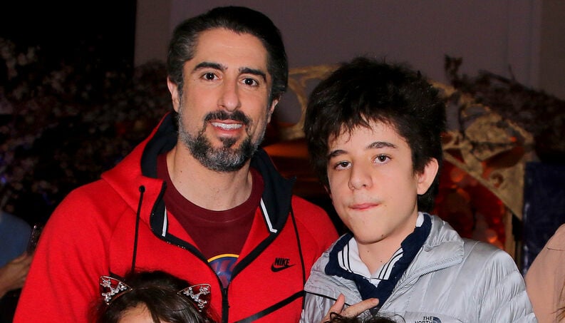 Marcos Mion e Romeo, o seu filho autista (Foto: Reprodução)