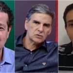 Juca Kfouri, João Carlos Albuquerque e Rafael de Oliveira estão na lista de dispensados pela ESPN Brasil. (Foto: Montagem/Reprodução)