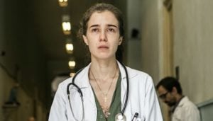 Marjorie Estiano em cena de Sob Pressão, da Globo. (Foto: Divulgação)