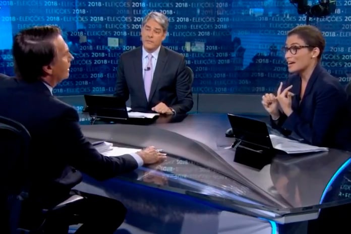 William Bonner virou alvo de uma aliada de Jair Bolsonaro (Foto: Reprodução)