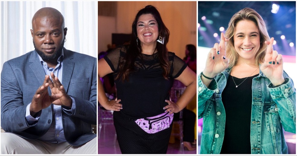 Érico Brás, Fabiana Karla e Fernanda Gentil são os apresentadores do Se Joga, novo programa da TV Globo (Foto: Reprodução)