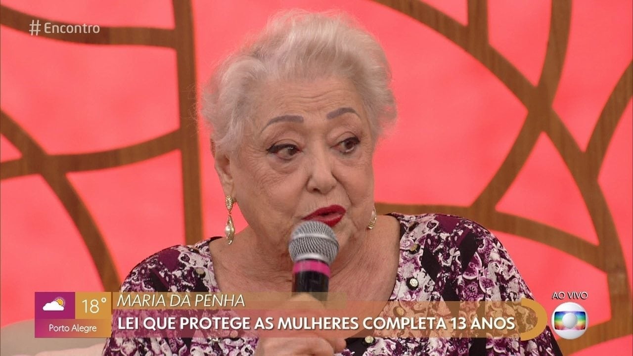 A atriz Suely Franco participou do Encontro com Fátima Bernardes da Globo