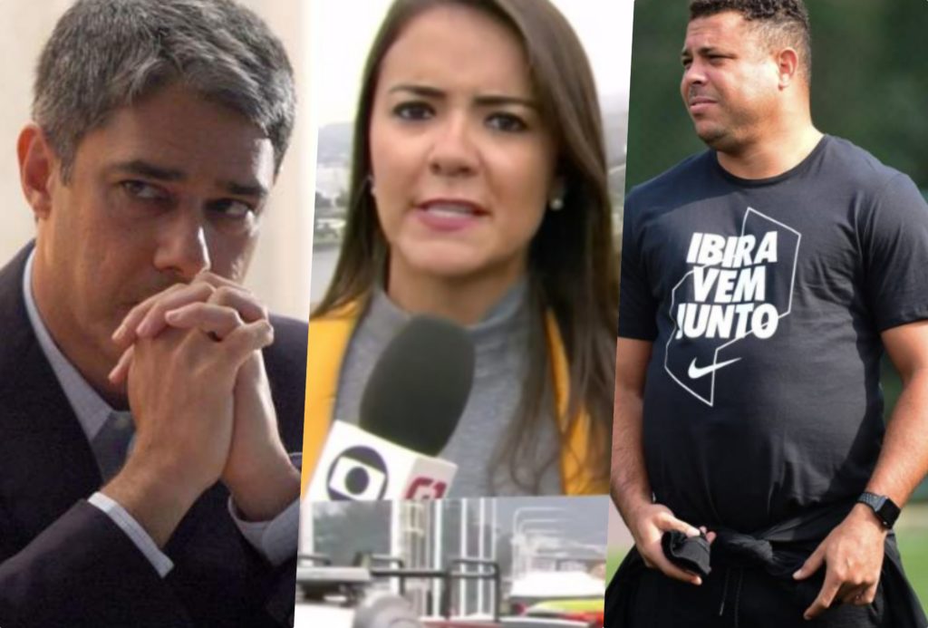 Wiliam Bonner, Repórter da Globo e Ronaldo estão nas bombadas do dia 