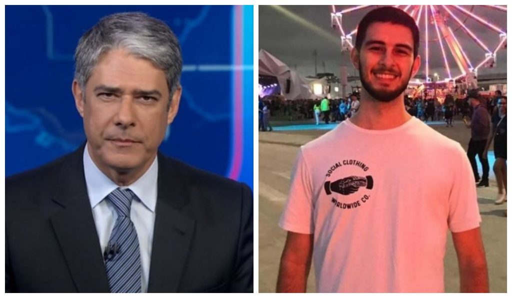 Filho de William Bonner falou que não tem pretensões em seguir a carreira dos pais na Globo (Foto: Reprodução/ Montagem TV Foco)