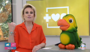 Apresentadora do Mais Você, da Globo, Ana Maria Braga (Foto: Reprodução Globoplay)