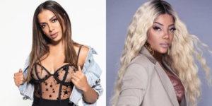 Anitta e Ludmilla são envolvidas em confusão (foto: Montagem TV Foco)