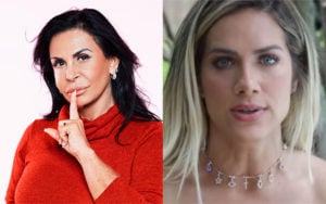 Gretchen foi colocada em saia justa com Giovanna Ewbank (Foto: Divulgação / TV Foco)