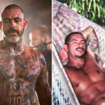 Henrique Fogaça atualmente e na época quando ele era mais novo (Foto: Montagem)