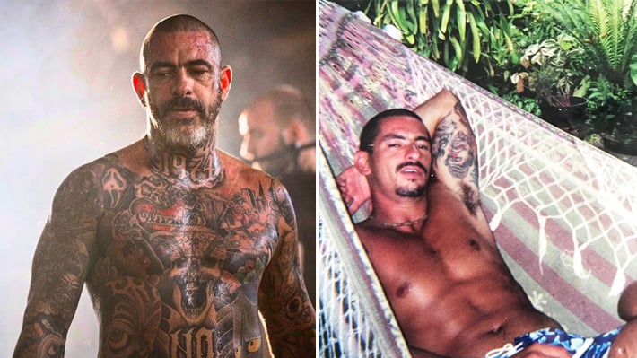 Henrique Fogaça, jurado do MasterChef, atualmente e na época quando ele era mais novo; ele teve vídeo íntimo vazado (Foto: Montagem)