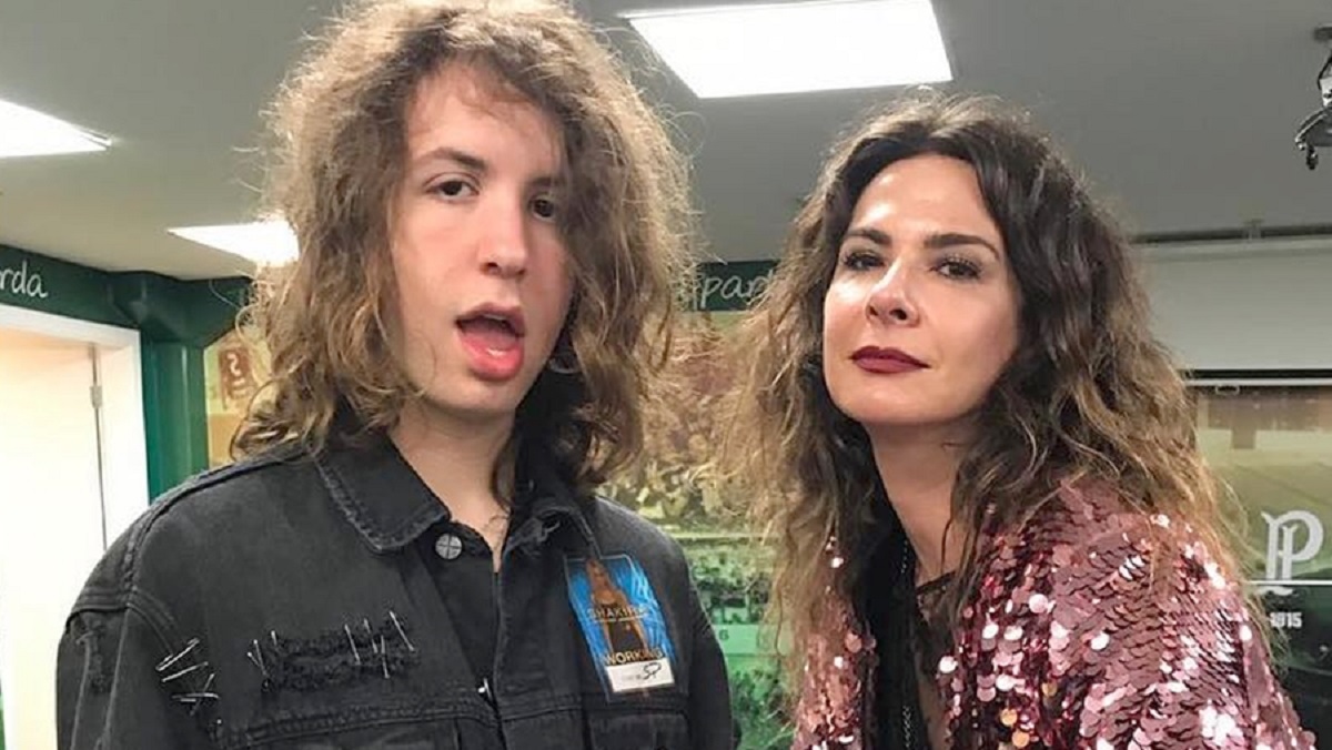 Luciana Gimenez e filho (Foto: Reprodução)