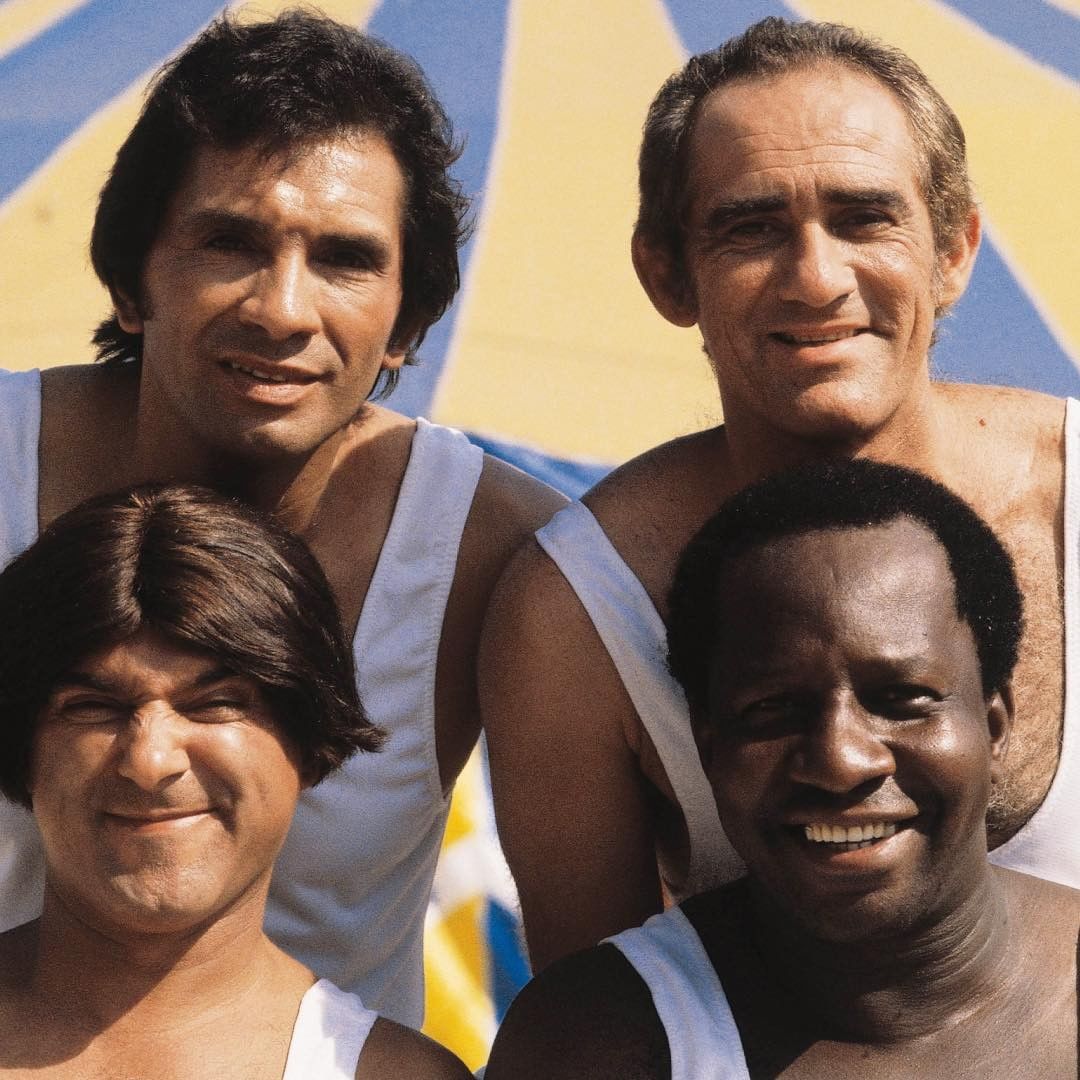 Os Trapalhões, com Dedé Santana, Didi, Zacarias e Mussum (Foto: Reprodução/Instagram)