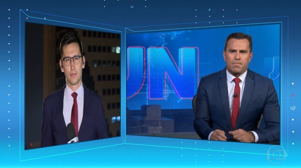 Rodrigo Bocardi e Nilson Klava deram informações sobre o ex-procurador da Justiça Rodrigo Janot na Globo (Foto: Reprodução/Globoplay)