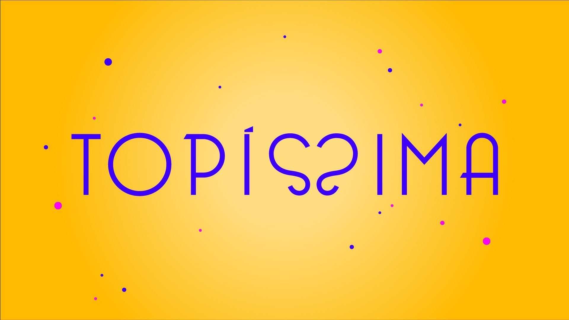 Logo da novela Topíssima Record (Foto: Divulgação)