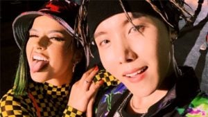 J-Hope, do BTS, lança música com a cantora Becky G (Foto: Reprodução)